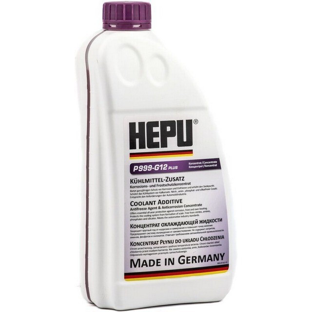 Антифриз HEPU VIOLET-PURPLE G12+ READY MIX-37C (фіолетово-пурпурний) 1,5л.