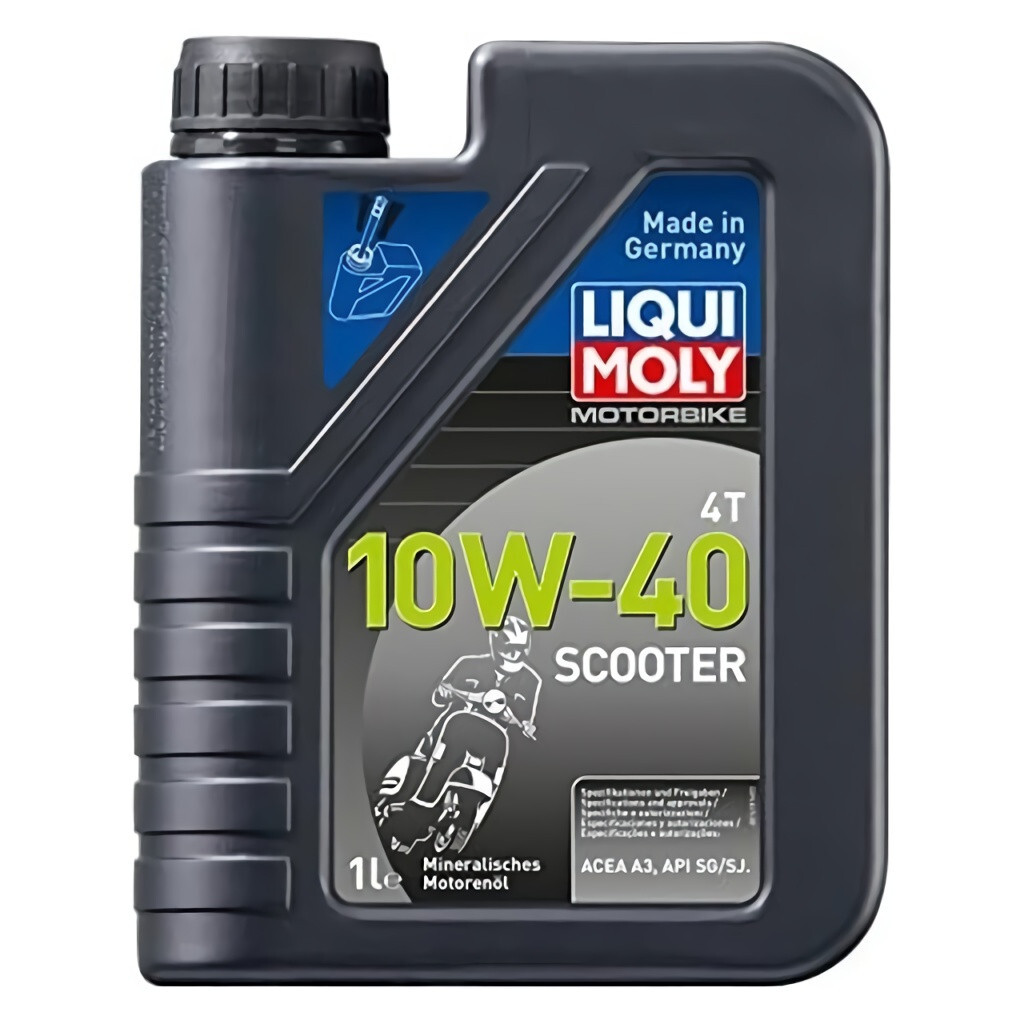 Моторна олива Liqui Moly Motorbike 4-Т 10W-40 Scooter (1л.)-зображення-1