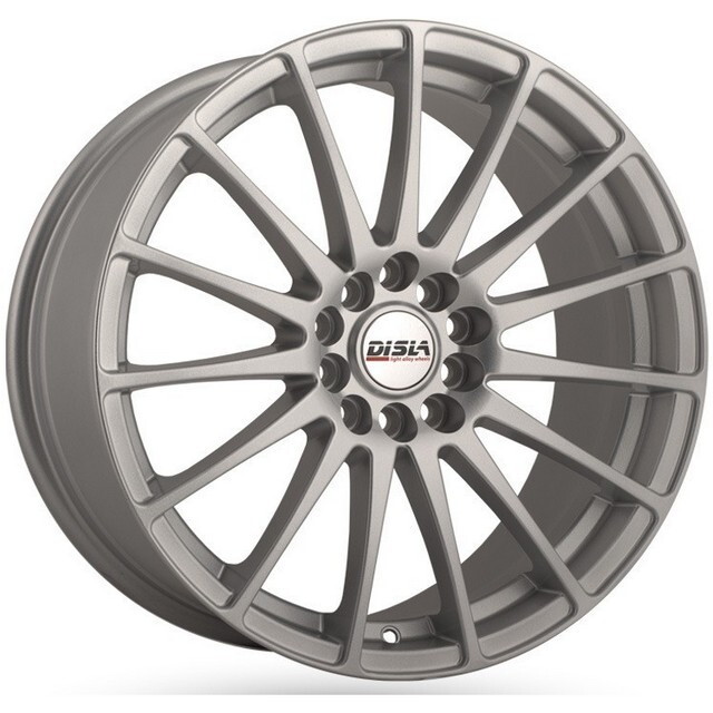Литі диски Disla Turismo R17 W7.5 PCD5x114.3 ET45 DIA67.1 (silver)