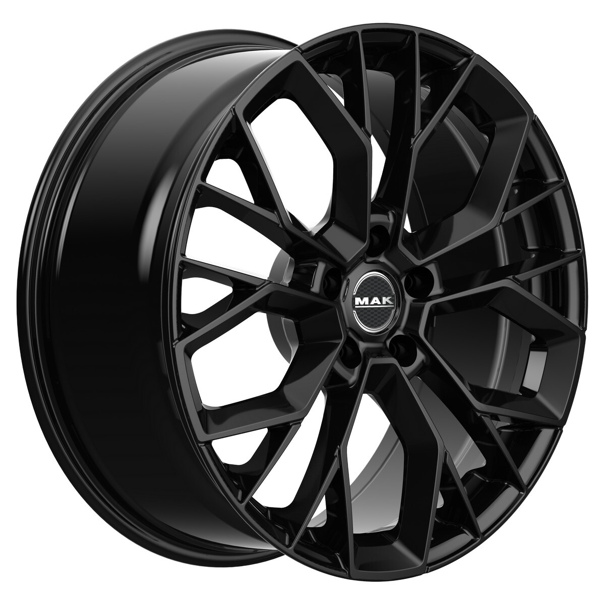 Литі диски Mak Stilo R19 W8.5 PCD5x108 ET48 DIA72 (black)-зображення-3