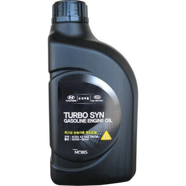 Моторна олія Mobis Turbo Syn Gasoline 5W-30 ACEA A5 05100-00141 (1л.)-зображення-1