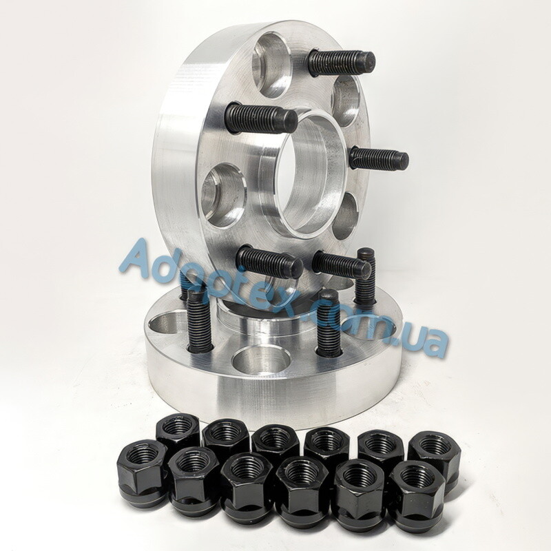 Проставка автомобільна GETMANN H = 30 мм PCD5x100 DIA56.1 зі шпильками 12x1.25