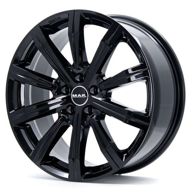 Birmingham gloss black Литі диски Mak Birmingham R20 W8.5 PCD5x108 ET45 DIA63.4 (gloss black)