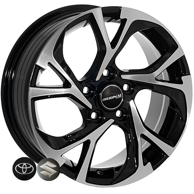 Литі диски ZF FE197 R16 W6.5 PCD5x114.3 ET45 DIA60.1 (BMF)-зображення-1