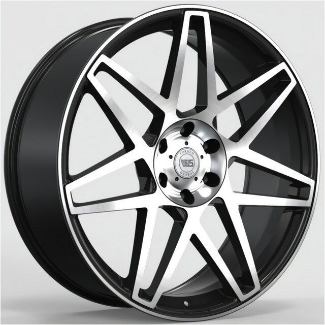 Литі диски WS Forged WS2129 R24 W10 PCD6x139.7 ET20 DIA78.1 (matt black machined face)