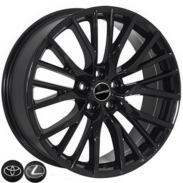 Литі диски ZW BK5316 R20 W8 PCD5x114.3 ET30 DIA60.1 (black)