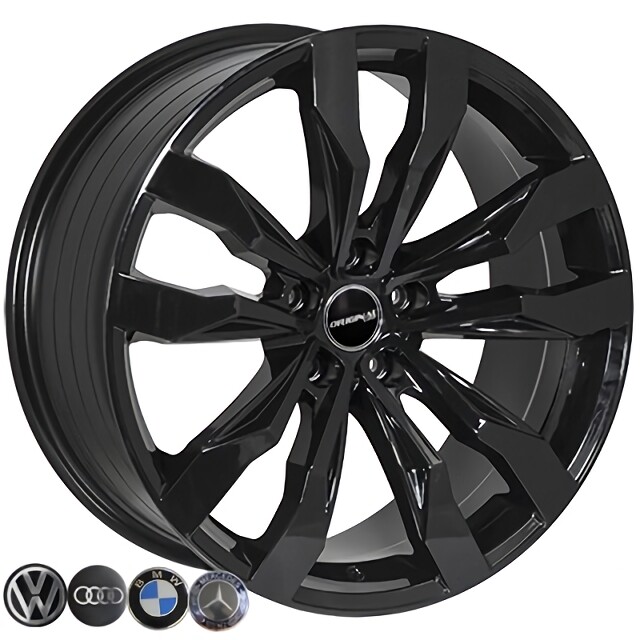 Литі диски ZW BK5333 R20 W8.5 PCD5x112 ET33 DIA66.6 (black)