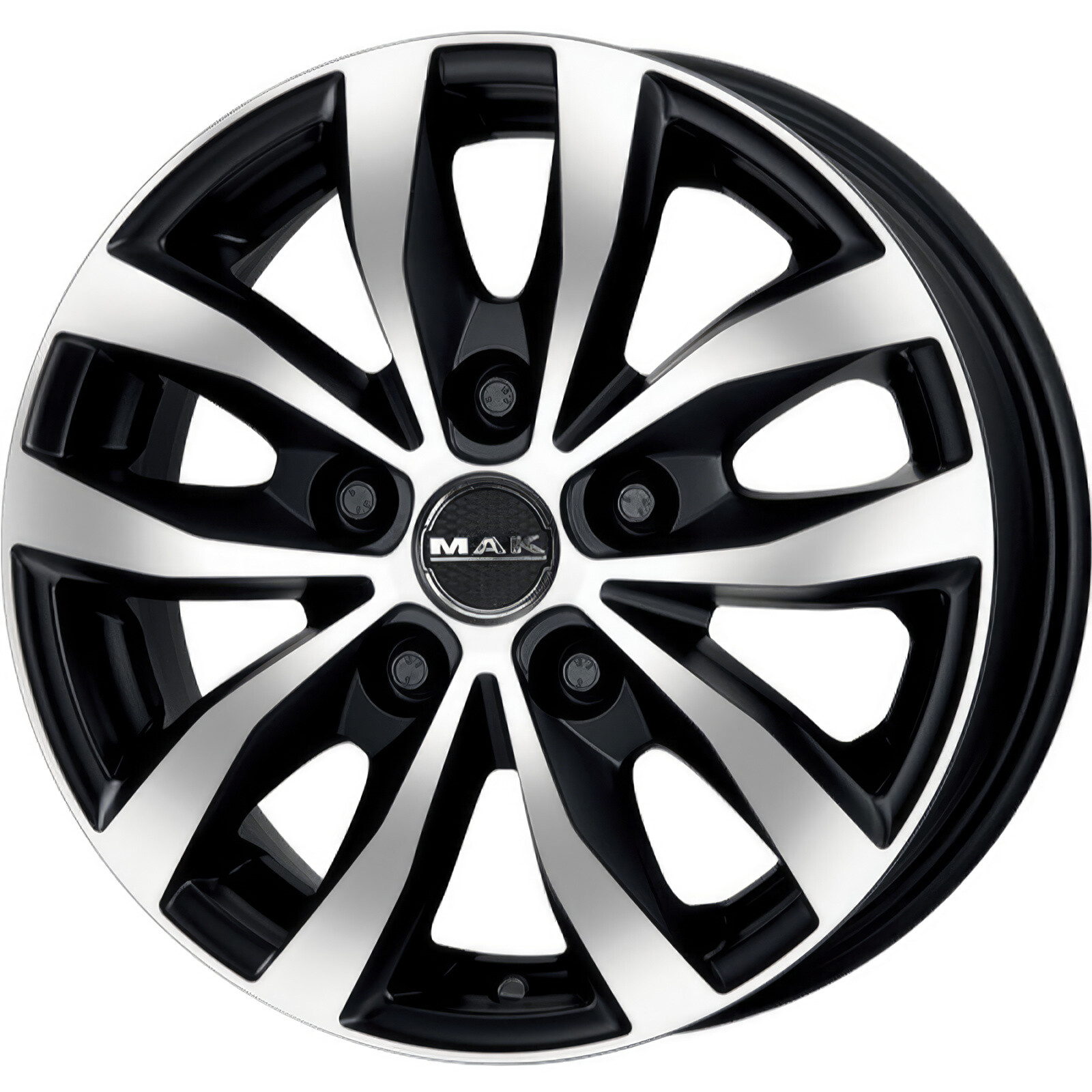 Литі диски Mak Load 5 R16 W6.5 PCD5x114.3 ET45 DIA66.1 (black polished)