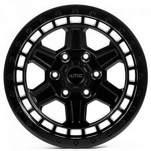 Литі диски Off Road Wheels OW185 R17 W9 PCD6x139.7 ET0 DIA110.1 (matt black)