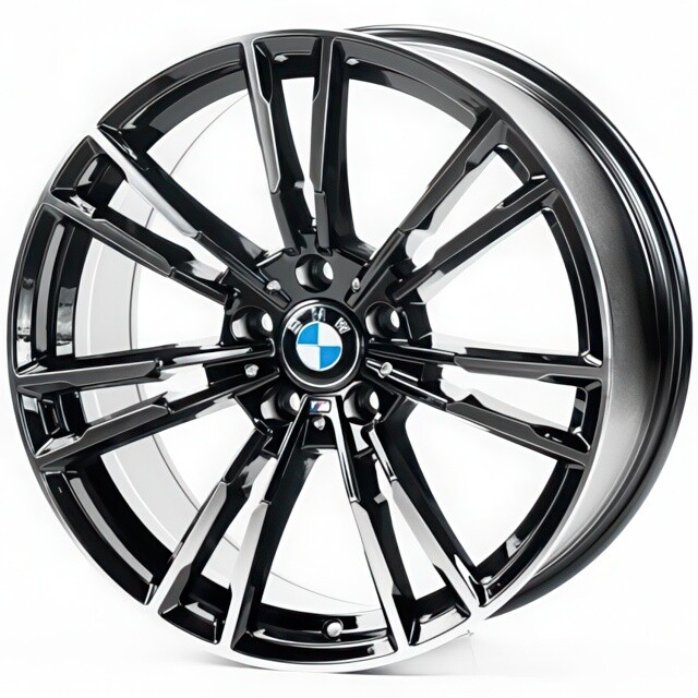 Литі диски Replica BMW (B3213) R19 W8.5 PCD5x120 ET30 DIA72.6 (gloss black machined face)
