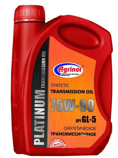 Трансмісійне масло Agrinol Platinum GL-5 75W-90 (1л.)