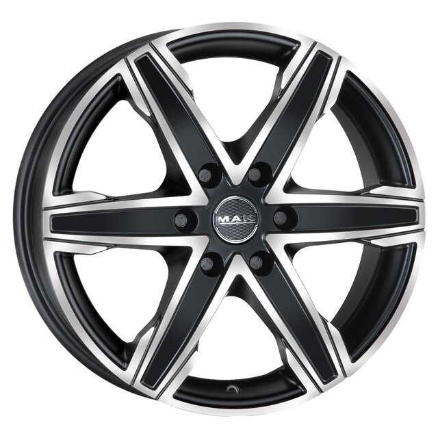 Литі диски Mak King 6 R16 W6.5 PCD6x130 ET62 DIA84.1 (ice black)