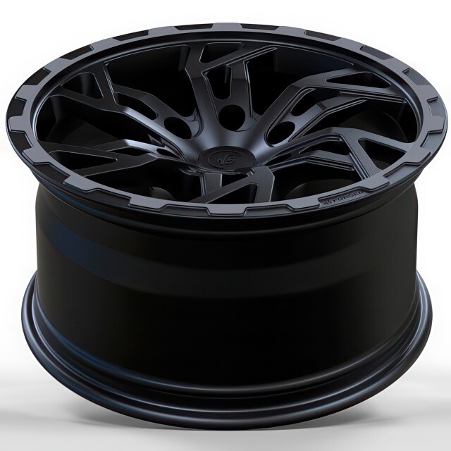 Литі диски WS Forged WS-F55 R18 W9.5 PCD6x139.7 ET10 DIA77.8 (satin black lip satin graphite)
