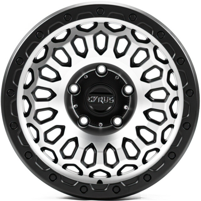 OW1710 matt black machined face matt Литі диски Off Road Wheels OW1710 R17 W8.5 PCD5x139.7 ET0 DIA77.8 (matt black machined face matt )