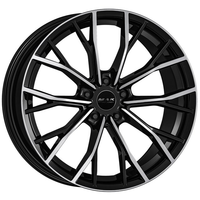 Литі диски Mak Mark R18 W8 PCD5x112 ET30 DIA66.6 (black mirror)