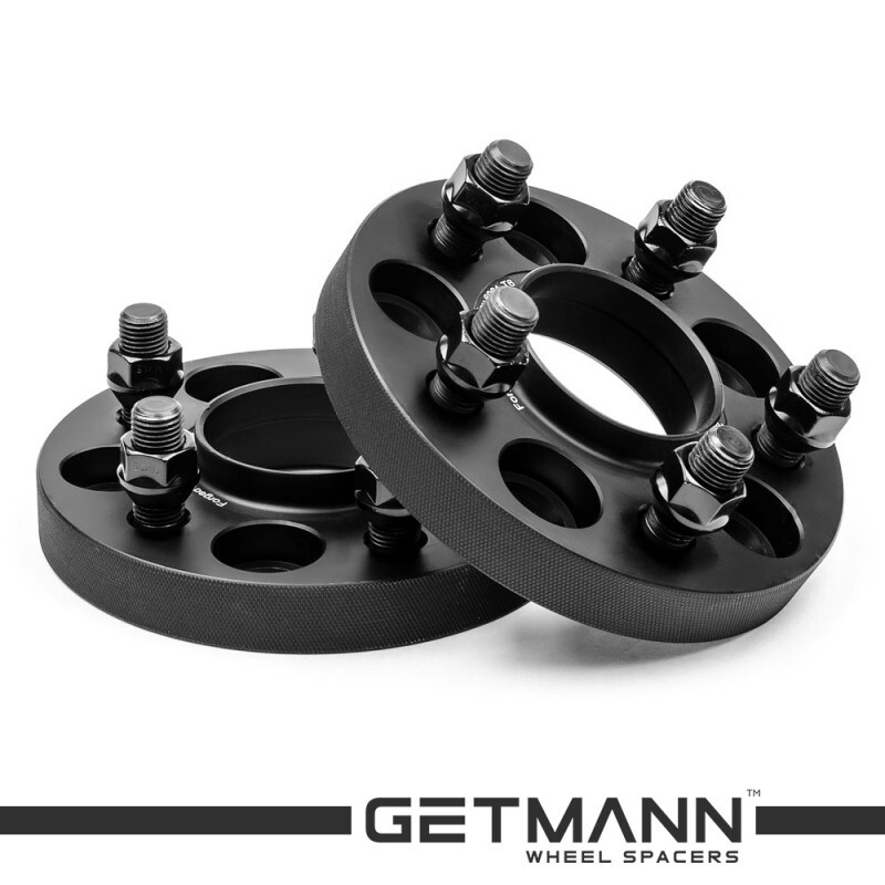 Автомобільне розширювальне кільце (Spacer) GETMANN H=20 мм PCD6*114.3 DIA66.1 футорка 12*1.25 (Ковані)