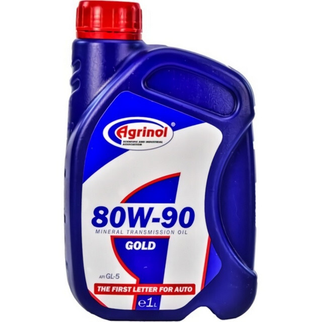 Трансмісійна олива Agrinol GOLD SAE 80W-90 API GL-5 (1л.) Трансмісійна олива Agrinol GOLD SAE 80W-90 API GL-5 (1л.)