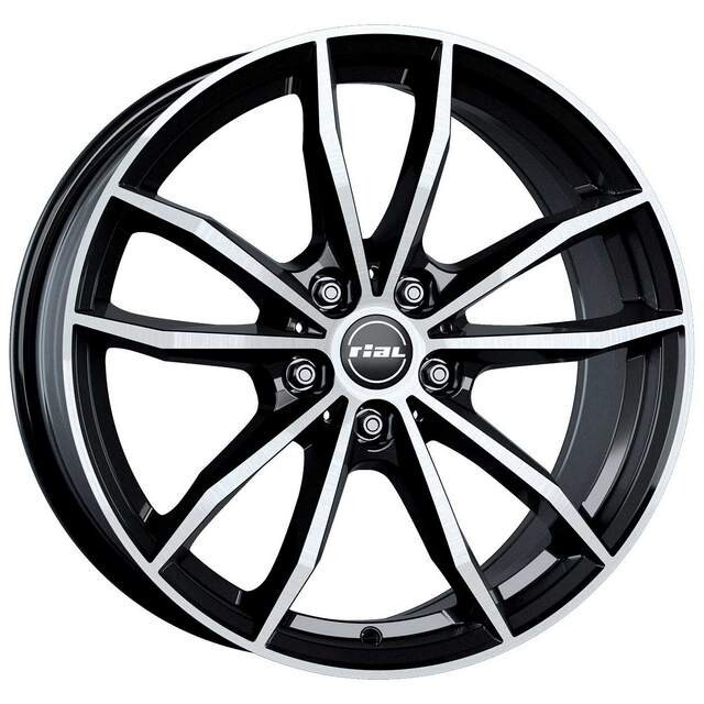 Литі диски Rial X12 R18 W7.5 PCD5x112 ET51 DIA66.6 (black polished)