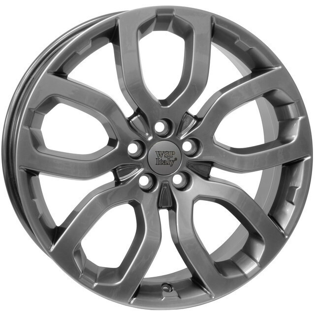 Литі диски WSP Italy Land Rover (W2357) Liverpool R20 W8 PCD5x108 ET45 DIA63.4 (dark silver)-зображення-1