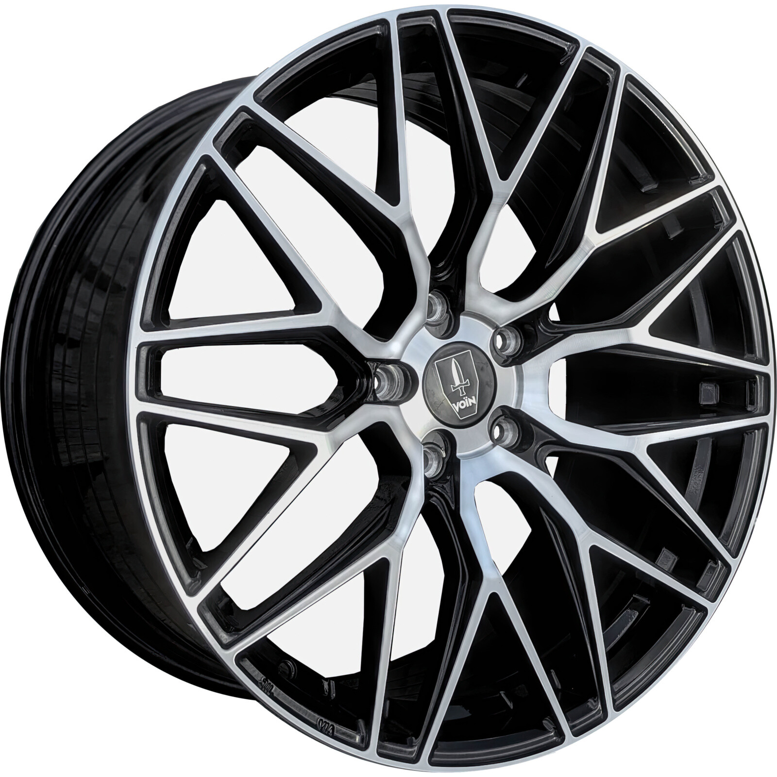 Литі диски Voin Rush R21 W10.5 PCD5x115 ET21 DIA71.6 (black polished)-зображення-1