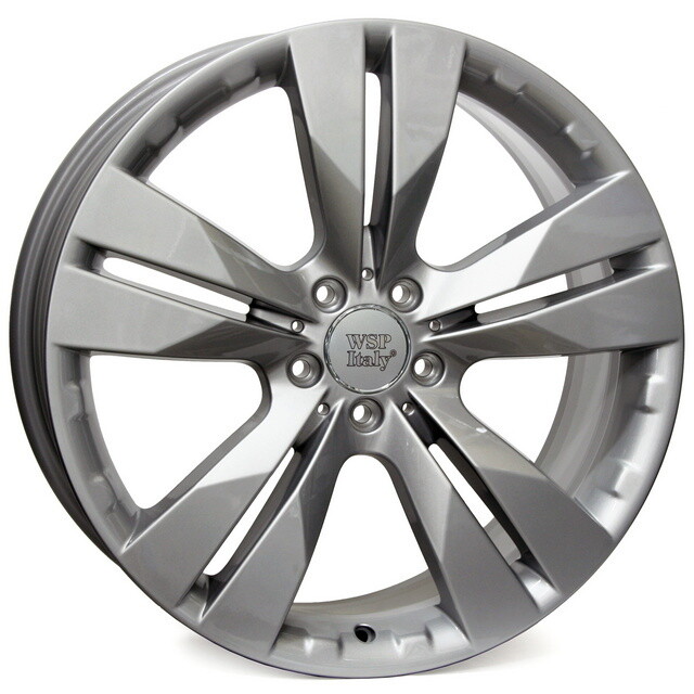 Литі диски WSP Italy Mercedes (W767) Manila R18 W8 PCD5x112 ET35 DIA66.6 (silver)-зображення-1