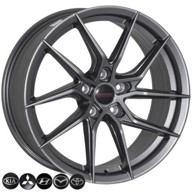 Литі диски ZH 1057 R18 W8 PCD5x114.3 ET35 DIA73.1 (satin gun metal)-зображення-1