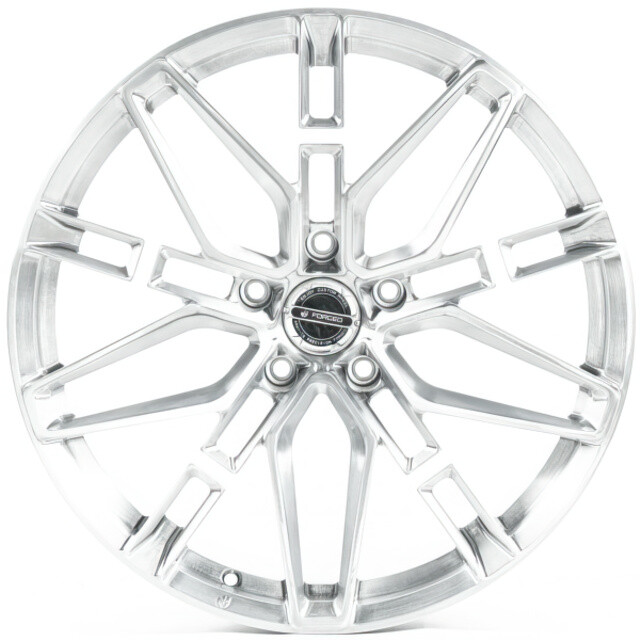 Литі диски WS Forged WS-121C R22 W11.5 PCD5x132 ET20 DIA66.6 (brushed silver)-зображення-1
