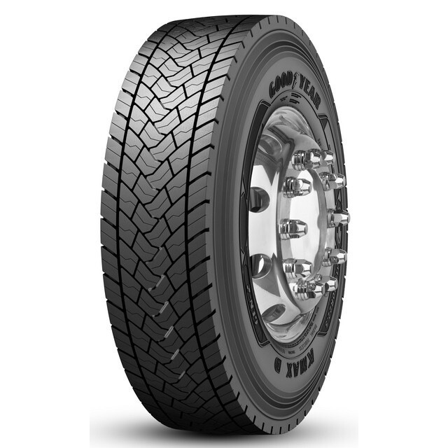 Вантажні шини Goodyear KMax D Gen-2 (ведуча) 245/70 R17.5 136/134M 3PMSF-зображення-1