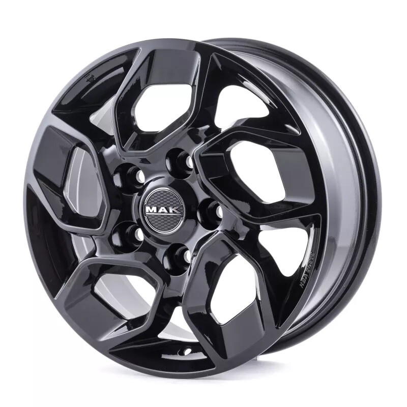 Литі диски Mak Express R17 W7 PCD5x130 ET66 DIA89.1 (black) Литі диски Mak Express R17 W7 PCD5x130 ET66 DIA89.1 (black)-зображення-2
