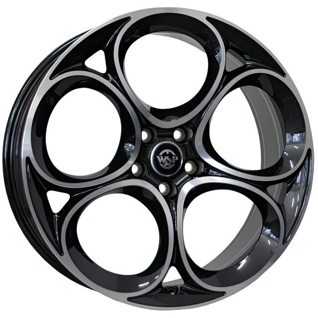 Литі диски WSP Italy Alfa Romeo (W262) Sankt Moritz R20 W8.5 PCD5x110 ET31 DIA65.1 (black)