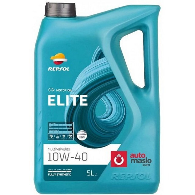Моторне масло Repsol Elite Multivalvulas 10W-40 (5л.) Моторне масло Repsol Elite Multivalvulas 10W-40 (5л.)