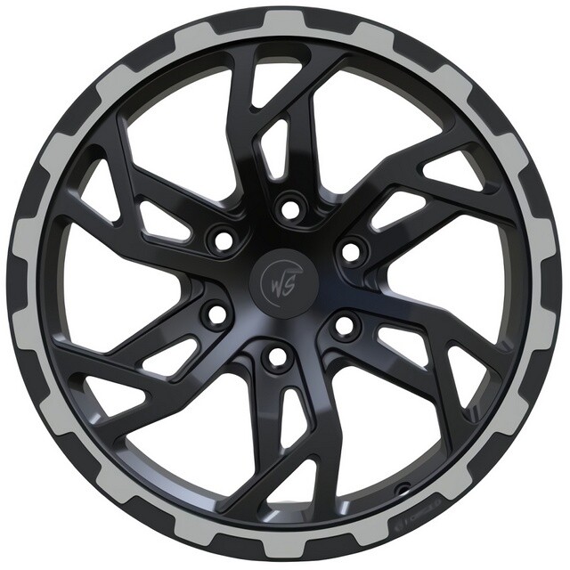 Литі диски WS Forged WS-F55 R18 W9.5 PCD6x139.7 ET10 DIA77.8 (satin graphite)-зображення-1