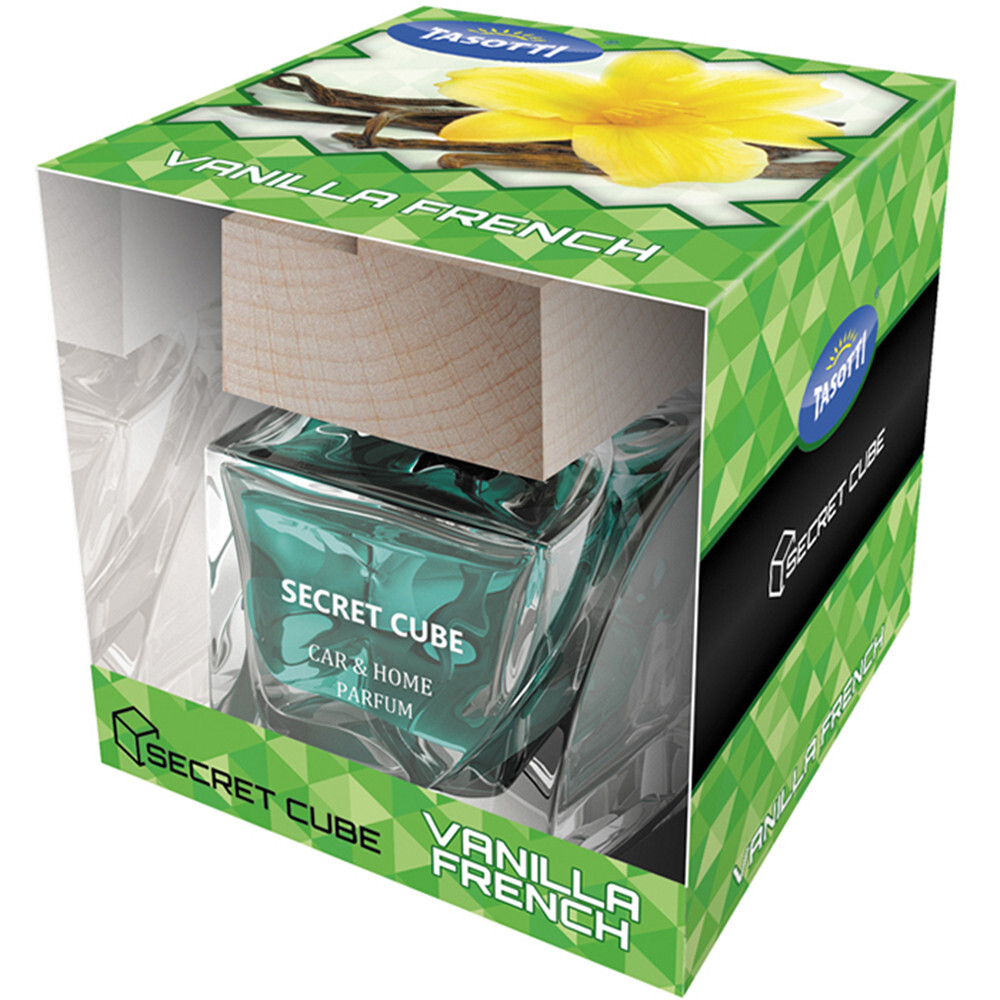 Ароматизатор спрей-пробка Tasotti Secret Cube Vanilla French (Французька Ваніль) 50ml-зображення-1