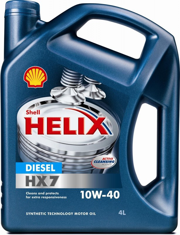 Моторне масло Shell Helix Diesel HX7 10W-40 (4л.)-зображення-1