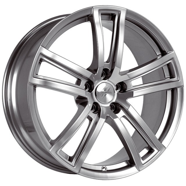 Литі диски Fondmetal Tech 6 R17 W7.5 PCD5x110 ET35 DIA65.1 (shiny silver)-зображення-1