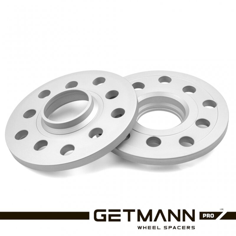 GETMANN | Колісна проставка 10мм PCD 5x100 DIA 57.1 Audi, Seat, Skoda, Volkswagen тільки під рідні диски на передню вісь (D-134)