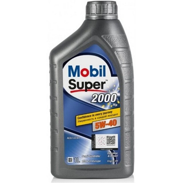 Моторна олія Mobil Super 2000 X3 5W-40 (1л.)-зображення-1