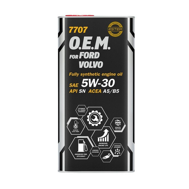 Моторное масло Mannol O.E.M. for Ford Volvo 5w-30 (5л.)