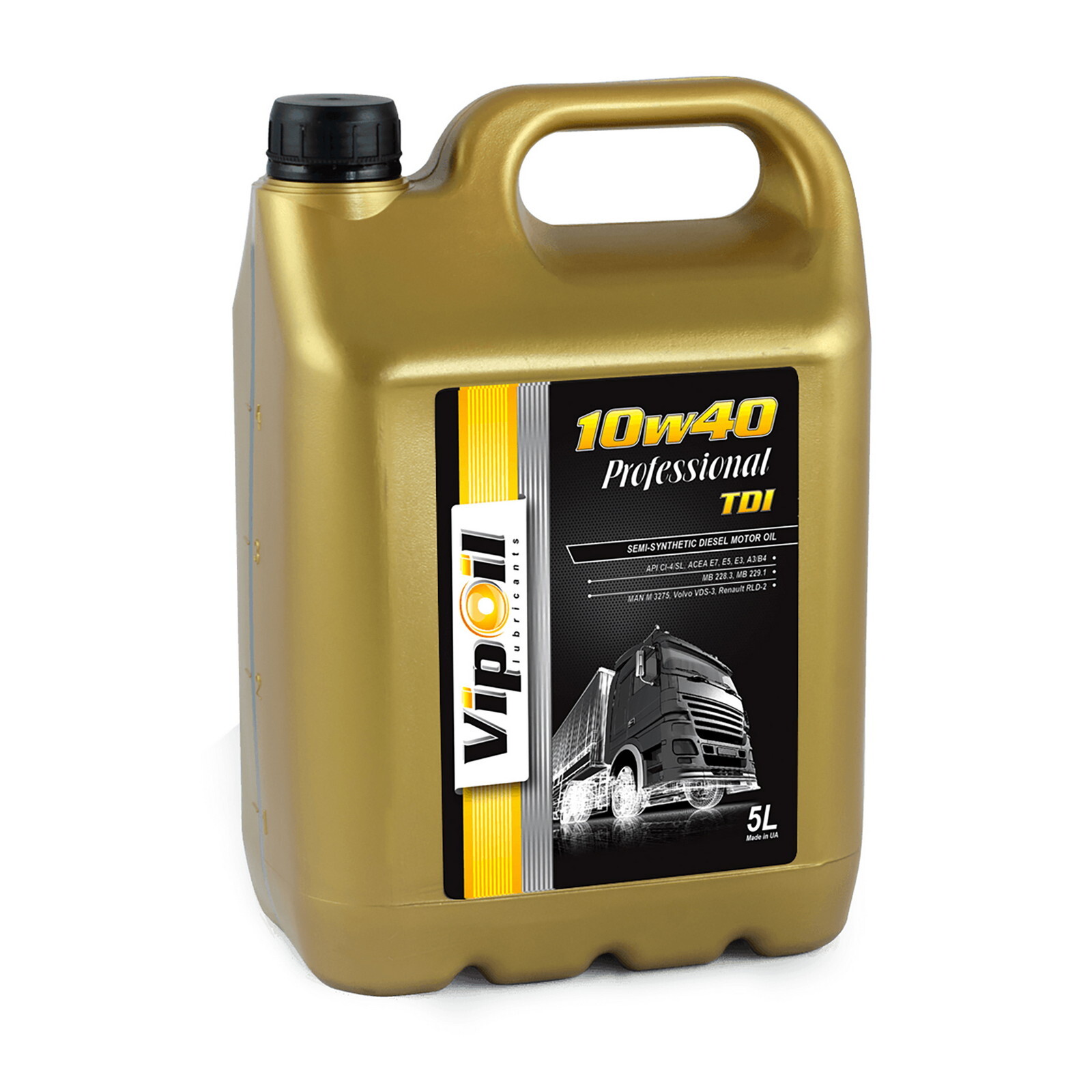 Моторна олива VipOil Professional TDI CI-4/SL 10W-40 (5л.)