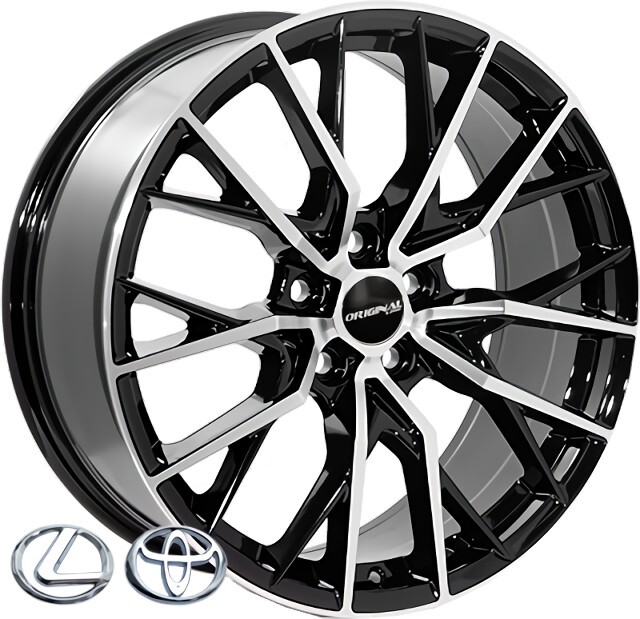 Литі диски Replica Lexus (BK5137) R19 W8 PCD5x114.3 ET35 DIA60.1 (BP)