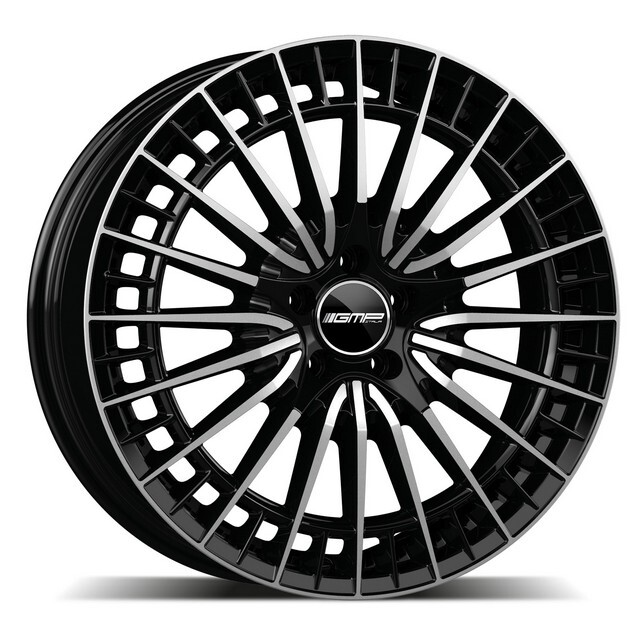 Литі диски GMP Italia Qstar R21 W10 PCD5x112 ET42 DIA66.6 (black polished)