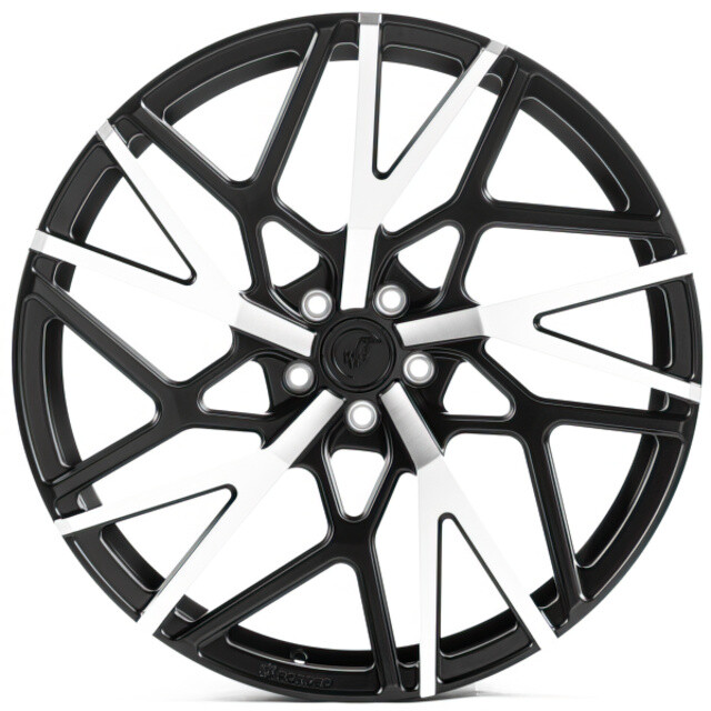 Литі диски WS Forged WS-111C R22 W10.5 PCD5x112 ET43 DIA66.45 (satin black dark machined face)