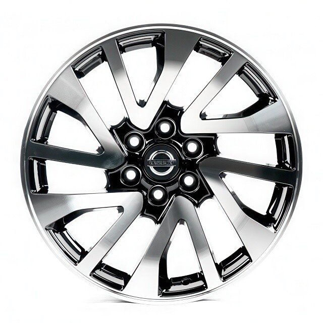 Литі диски Replica Nissan (NS1145) R17 W7.5 PCD6x114.3 ET25 DIA66.1 (gloss black machined face)