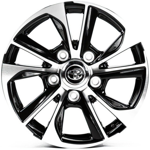 Литі диски Replica Toyota (TY776) R18 W8.5 PCD5x150 ET58 DIA110.1 (black machined face)-зображення-1