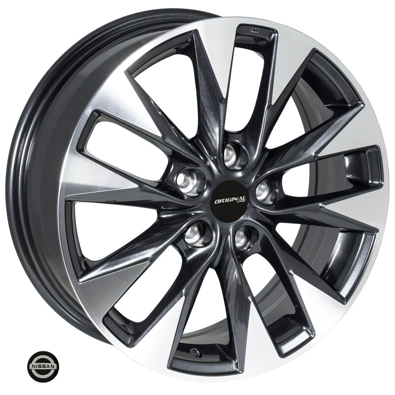 Литі диски ZF TL0391 R17 W6.5 PCD5x114.3 ET45 DIA66.1 (MG)