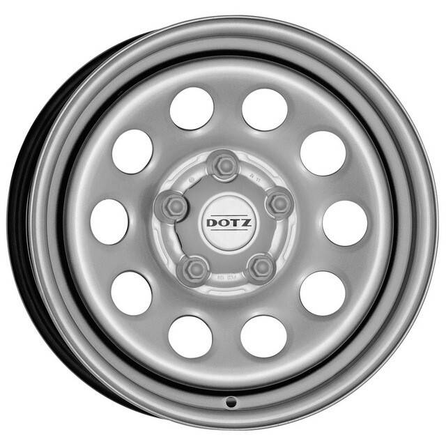 Сталеві диски Dotz Modular R16 W7 PCD5x120 ET30 DIA65.1 (silver)-зображення-1