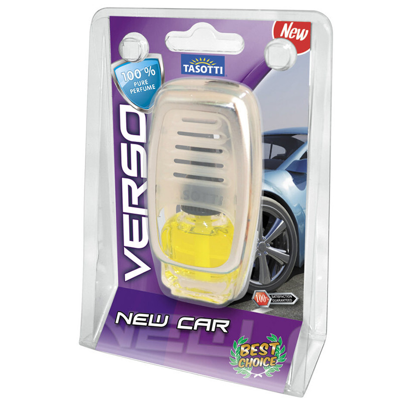 Рідкий Ароматизатор на дефлектор (охолодження) Tasotti Verso New Car (Нова Машина) 8ml-зображення-1