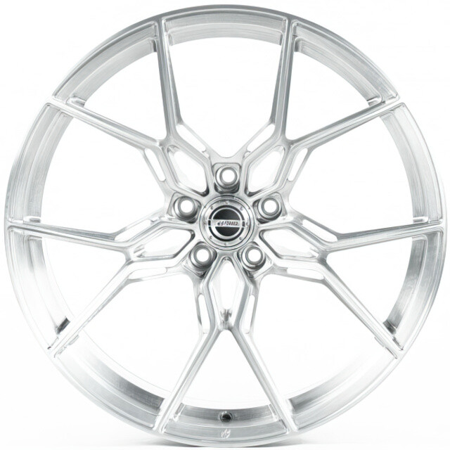 Литі диски WS Forged WS-052C R20 W11 PCD5x112 ET25 DIA66.6 (brushed silver)-зображення-1
