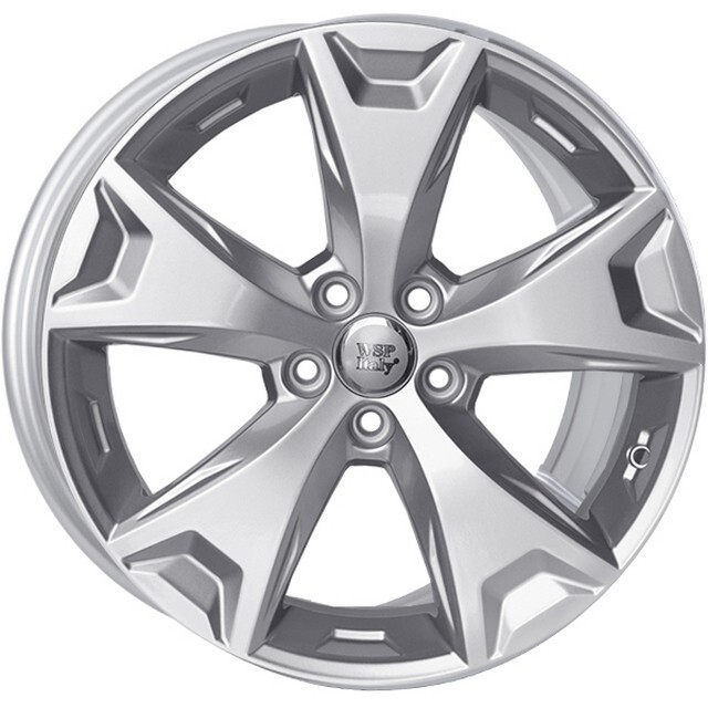 Литі диски WSP Italy Subaru (W2705) Atena R17 W7 PCD5x100 ET48 DIA56.1 (silver)-зображення-1