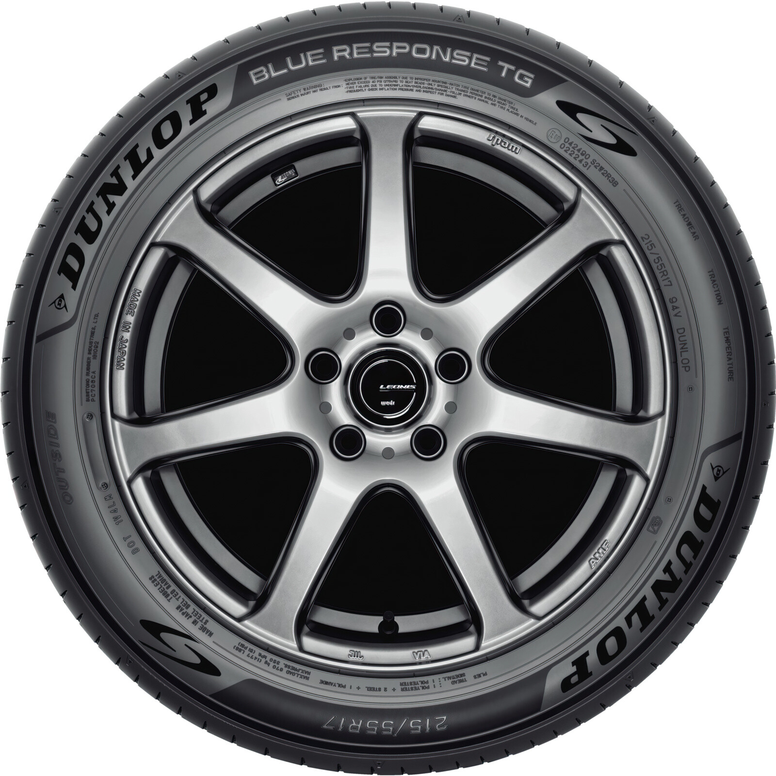 Літні шини Dunlop Blue Response TG 215/55 ZR17 98W XL-зображення-2